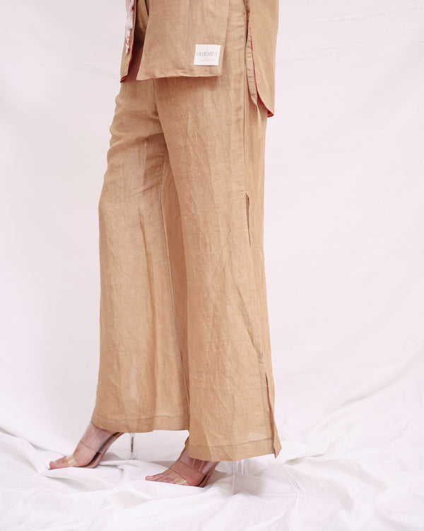 Candy Bemberg Linen Slit Pants