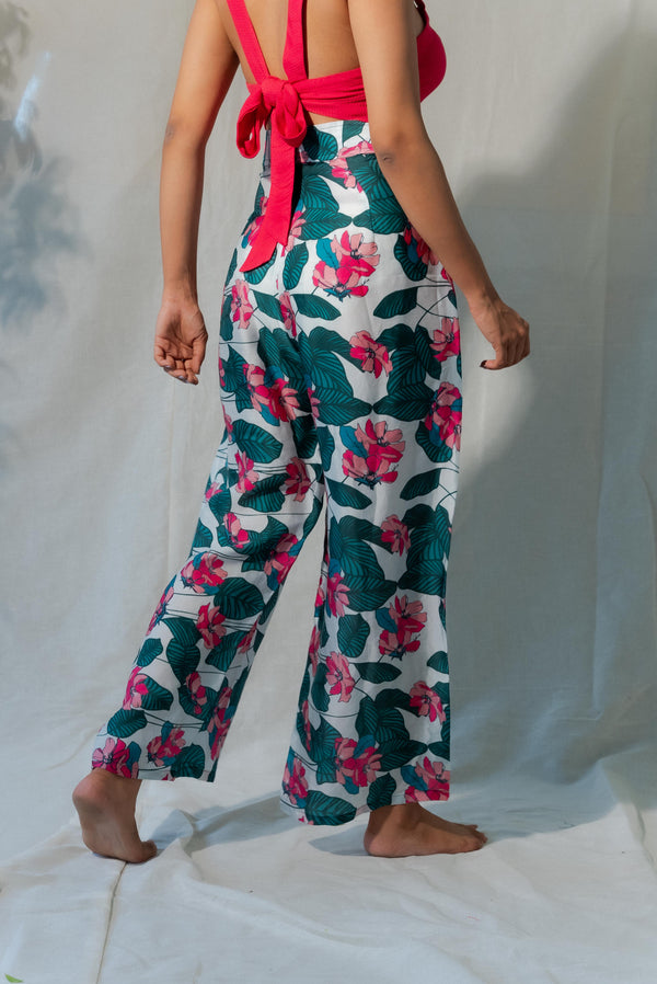 Secret Garden Bemberg Satin Trousers