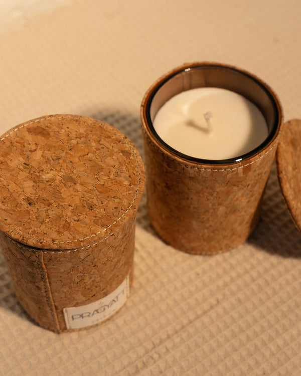 The Soy Wax Candle (With Cover & Lid)